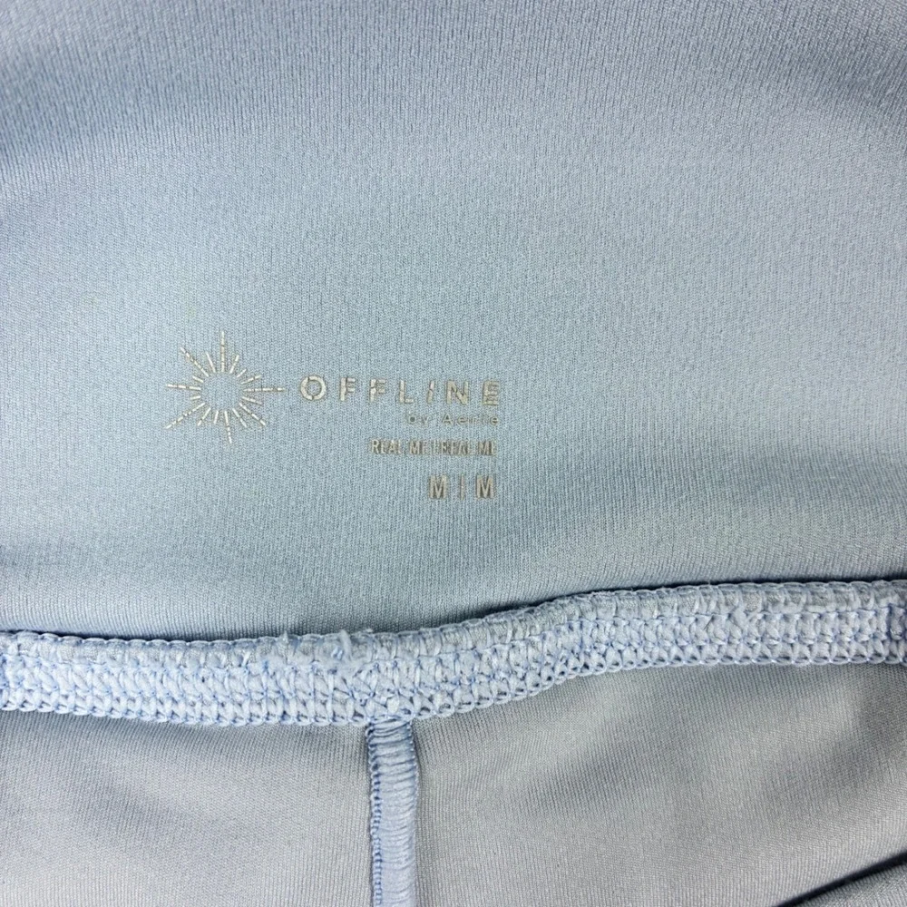 Aerie Offline Real Me Pleated Skort Light Blue Tennis Skirt 8428016296 Womens M